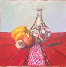 Load image into Gallery viewer, Still Life Painting on canvas, wall art, Original Oil Painting, impressionist figurative, home decor, wall art, kitchen art, wedding gift