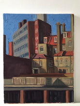 Load image into Gallery viewer, Plein Air London Landscape Painting Finchley Road allaprima original Painting Figurative painting London