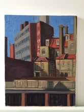 Load image into Gallery viewer, London Cityscape Oil Painting: Finchley Road Plein Air Art (11x14)
