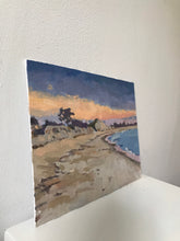 Load image into Gallery viewer, Crane's Beach Sunset Oil Painting: Ipswich, Massachusetts Seascape