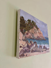 Load image into Gallery viewer, Singing Beach painting Manchester by the Sea Oil painting Boston beach art on canvas North Shore Massachusetts seascape painting