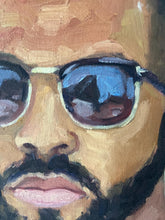 Load image into Gallery viewer, Original Oil Portrait Painting: Instagram Project, Allaprima Art (12x12)