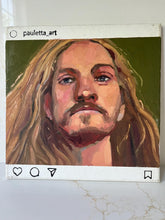 Load image into Gallery viewer, People of Instagram Project Figurative Painting Portrait Allaprima Oil on Canvas Original Art @jaygruesome FREE USA SHIPPING