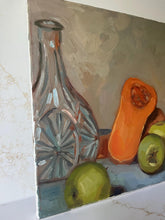 Load image into Gallery viewer, Still Life Painting, Original Oil Painting, Figurative painting Oil on canvas, food art, vegetable painting, allaprima artist