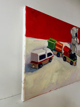 Load image into Gallery viewer, Nursery Toys: Original Still Life Oil Painting on Canvas (11x14)