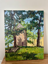 Load image into Gallery viewer, Somerville Powder House Park : Plein Air Landscape Art (11x14)