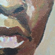 Load image into Gallery viewer, Male Portrait, Original Acrylic Painting on Canvas, figurative painting, one of a kind original male portrait painting