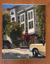 Load image into Gallery viewer, San Francisco Cityscape Plein Air Landscape allaprima Original Oil Painting on canvas Figurative art Free US Shipping