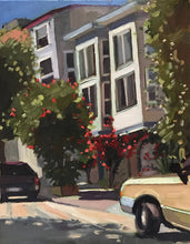Load image into Gallery viewer, San Francisco Cityscape Plein Air Landscape allaprima Original Oil Painting on canvas Figurative art Free US Shipping
