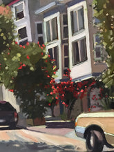 Load image into Gallery viewer, San Francisco Cityscape Plein Air Landscape allaprima Original Oil Painting on canvas Figurative art Free US Shipping