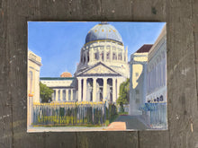Load image into Gallery viewer, Original painting San Francisco City Hall Painting Plein Air Painting Oil on Canvas Allaprima Cityscape figurative Fine Art Free US delivery