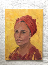 Load image into Gallery viewer, Portrait painting Zadie Smith original oil painting on canvas french author portraiture female portrait