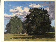 Load image into Gallery viewer, Hampstead Heath painting Original art landscape painting London park