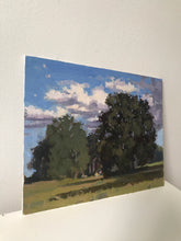 Load image into Gallery viewer, Hampstead Heath painting Original art landscape painting London park