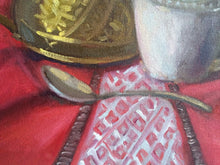 Load image into Gallery viewer, Original Oil Still Life Painting: Coffee Pot and Mug, 12x12
