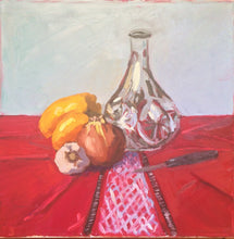 Load image into Gallery viewer, Original Still Life Oil Painting: Kitchen Art on Canvas (12x12)

