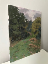 Load image into Gallery viewer, Hampstead Heath Oil Painting: London Park Landscape, Plein Air Art (8x10)
