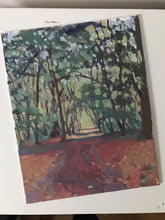 Load image into Gallery viewer, Original Oil Painting: French Autumn Forest Landscape, 8x10
