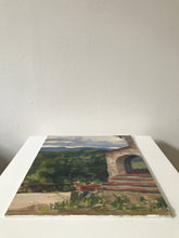 Load image into Gallery viewer, Umbria Painting Italy Oil Painting on Canvas Umbrian Landscape Original Art Todi Original Painting Arte
