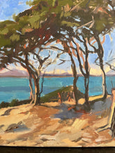 Load image into Gallery viewer, Landscape Sardinia painting Oil painting on canvas Mediterranean Sea Italian art
