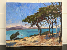 Load image into Gallery viewer, Landscape Sardinia painting Oil painting on canvas Mediterranean Sea Italian art
