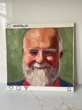 Load image into Gallery viewer, People of Instagram Project Figurative Painting Portrait Allaprima Oil on Canvas Original Art @carlos_varela_prieto FREE USA SHIPPING
