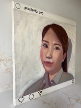 Load image into Gallery viewer, People of Instagram Project Figurative Painting Portrait Allaprima Oil on Canvas Original Art @q___atelier FREE USA SHIPPING
