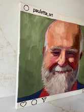 Load image into Gallery viewer, People of Instagram Project Figurative Painting Portrait Allaprima Oil on Canvas Original Art @carlos_varela_prieto FREE USA SHIPPING
