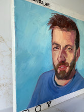 Load image into Gallery viewer, People of Instagram Project Figurative Painting Portrait Allaprima Oil on Canvas Original Art @javierpeca FREE USA SHIPPING
