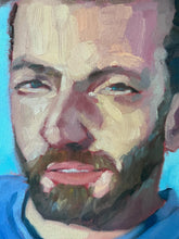 Load image into Gallery viewer, People of Instagram Project Figurative Painting Portrait Allaprima Oil on Canvas Original Art @javierpeca FREE USA SHIPPING

