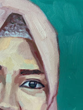 Load image into Gallery viewer, People of Instagram Project Figurative Painting Portrait Allaprima Oil on Canvas Original Art @ananrahma FREE USA SHIPPING
