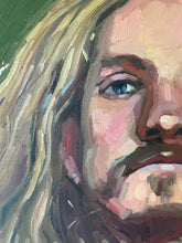 Load image into Gallery viewer, People of Instagram Project Figurative Painting Portrait Allaprima Oil on Canvas Original Art @jaygruesome FREE USA SHIPPING
