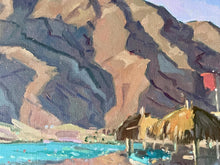 Load image into Gallery viewer, Oil painting Egypt Red Sea Gabila seascape Middle East Sinai
