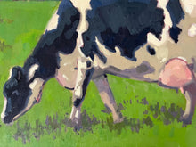 Load image into Gallery viewer, Cow Oil Painting on Canvas, Farm Animal Art (16x20 inches)
