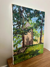 Load image into Gallery viewer, Somerville Powder House Park : Plein Air Landscape Art (11x14)
