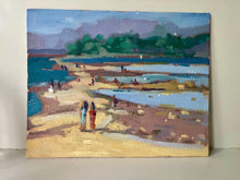 Load image into Gallery viewer, Acadia Bar Harbor Beach Oil Painting on Canvas
