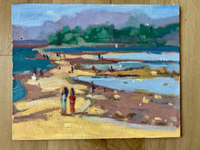Load image into Gallery viewer, Acadia Bar Harbor Beach Oil Painting on Canvas
