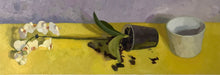 Load image into Gallery viewer, Orchid Flower Painting Original Oil painting on canvas
