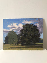 Load image into Gallery viewer, Hampstead Heath painting Original art landscape painting London park
